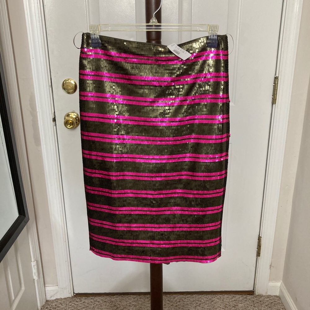 BNWT J Crew sequin skirt - size 12
